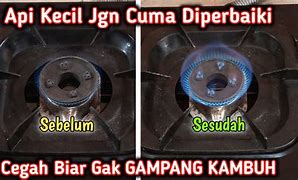 Kompor Gas Apinya Kecil